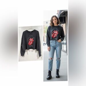 The Rolling Stones Black Sweatshirt size L